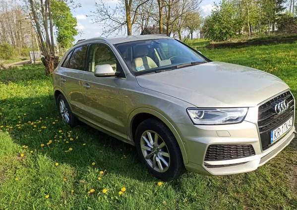 samochody osobowe Audi Q3 cena 89000 przebieg: 56645, rok produkcji 2017 z Tykocin